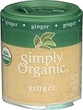 Simply Organic, Ground Ginger, Mini, Organic, 0.42 Oz