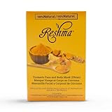 Reshma Beauty Turmeric Face Mask (Ubtan) | All Natural Ingredients - Barley Seed, Gram Seed, Turmeric, and Sandalwood | Brightening and Hydrating Mask | Haldi Ceremony Powder | (Pack of 1), 2.12 oz
