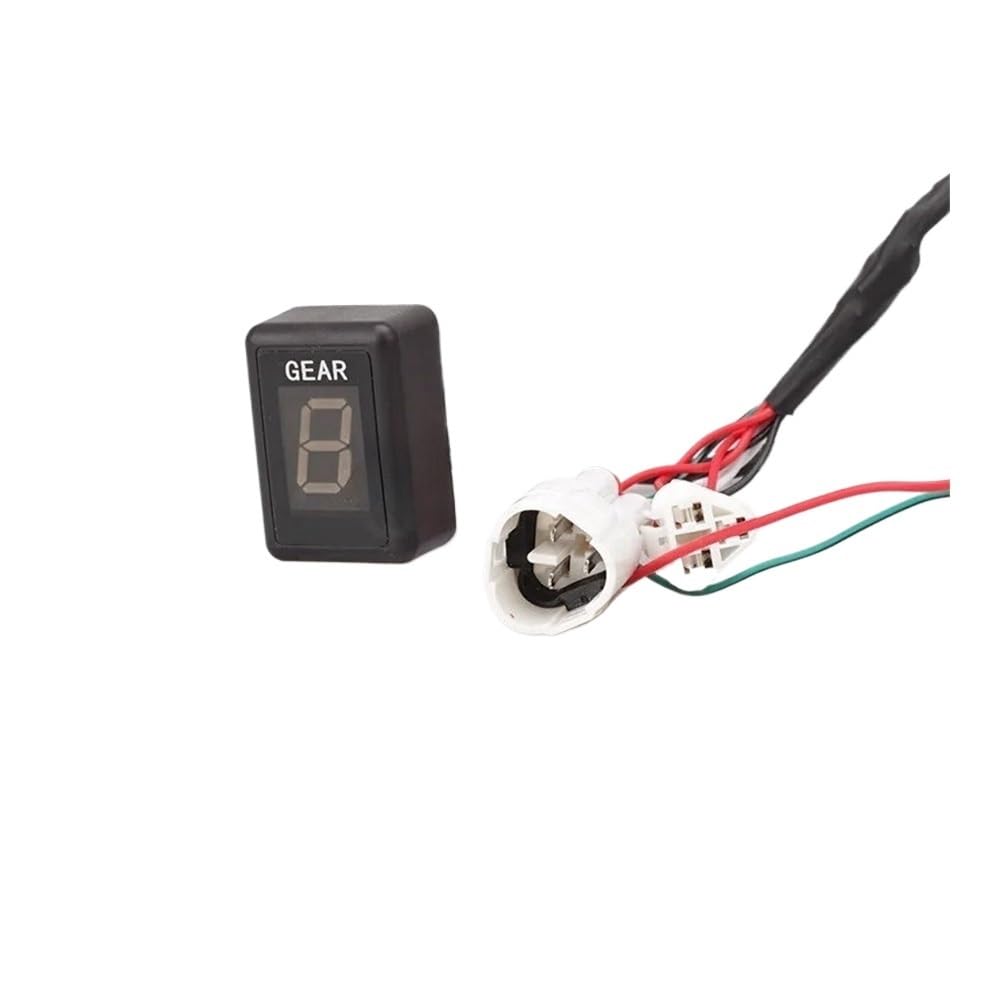 Indicatore Digitale di Marcia per Moto, indicatore di Marcia Universale a 1-6 Livelli per Tiger 955i 2001-2006 e Sprint RS 1999-2004 (Luce Verde).