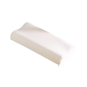Memory Pillow 40x25cm Neck Support Pillow for Cover Slow-Rebound Memory Foam for Home Travel and Office Use