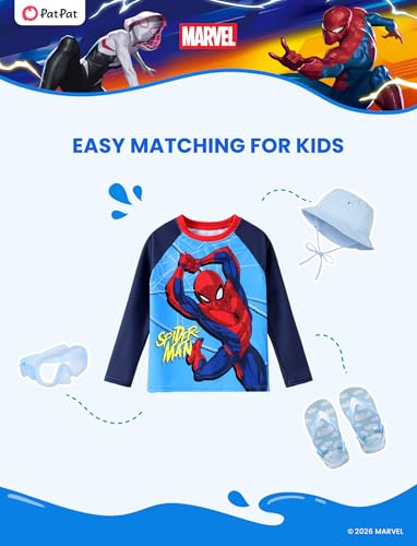 Image of Disney Marvel Spiderman Stitch Rash Guard Shirts Minnie Ariel UPF50+Swim Shirt Boy /Girl Surf Swim Suit Top Kid Swimwear 2-14Y