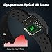 COOSPO Armband Heart Rate Monitor, Bluetooth ANT+ HR Optical Sensor for Sport, Rechargeable Dual Band IP67 HRM, Compatible with Peloton,Wahoo,Polar Beat,Strava,DDP Yoga