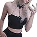 Produktbild Damen Tanktop Gothic T-Shirt Punk Hippie Camisole Shirt Steampunk Bluse Vest Kette Choker Tank Top Sommer Leibchen Sexy Freizeit Oberteil Streetwear Cosplay Kostüm