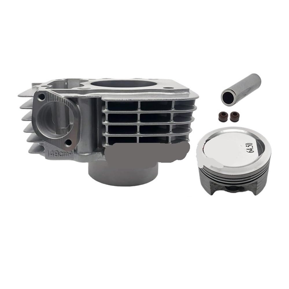 Cylindre moto CBF150 XR150 en alliage thermique de 64,5 mm