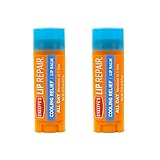 O'Keeffe's Cooling Relief Lip Repair Lip Balm for Dry, Cracked Lips, Stick, (Pack of 2)