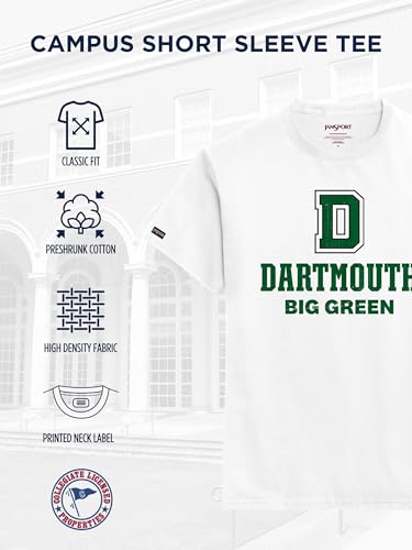 Image of JanSport NCAA Officially Licensed Campus Short Sleeve T Shirt for Men, Soft & Breathable Pre-Shrunk Cotton Crewneck T Shirt