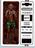 2023 Panini Chronicles #101 Kamaru Usman Welterweight Contenders Season Ticket Official UFC/MMA Trading Card in Raw (NM or Better) Condition