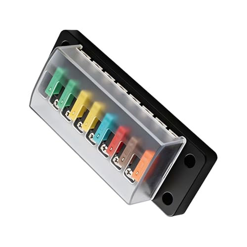 Bloque de mezcla para coche de 8 vías: acaba con el caos de cables usando etiquetas claras