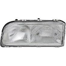 Compatible with Volvo 850 Headlight Lamp 1993 1994 1995 1996 1997 Halogen Driver Left Side