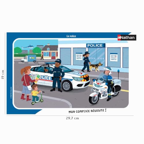 Puzzle cadre 15 pièces : La police Ravensburger Nathan - vue 4