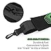 Soccer/Volleyball/Rugby Trainer, Football Kick Throw Solo Practice Training Aid Control Skills Adjustable Waist Belt for Kids Adults (Glow)