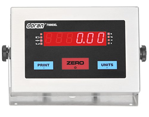 Báscula Doran 7050XL Serie Washdown 50 lb x 0.01 lb miniatura 2