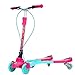 SZNWJ Ygqtbc Altalena Scooter Pieghevole Wiggle Monopattino semovente Speeder Sport Esterni con Manubrio Regolabile in Altezza for i Ragazzi/Ragazza/Bambini (Color : Green)