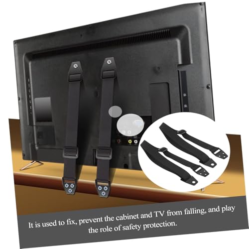 Correas antivuelco de seguridad Didiseaon ajustables para muebles y televisiones 6