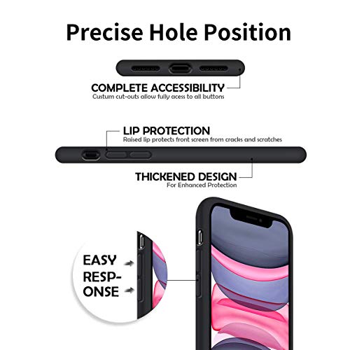 YiKaDa - Cover per iPhone 11, Custodia Liquid