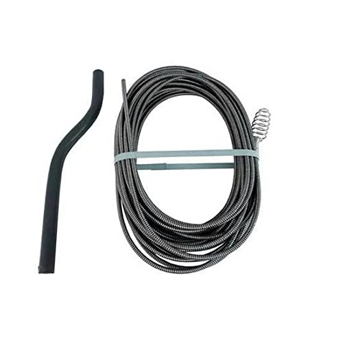 DESENTUPIDOR DE CANOS TUFÃO PROFISSIONAL COM MOLA ROTATIVA 10M PIAS, VASO SANITÁRIO E CALHAS