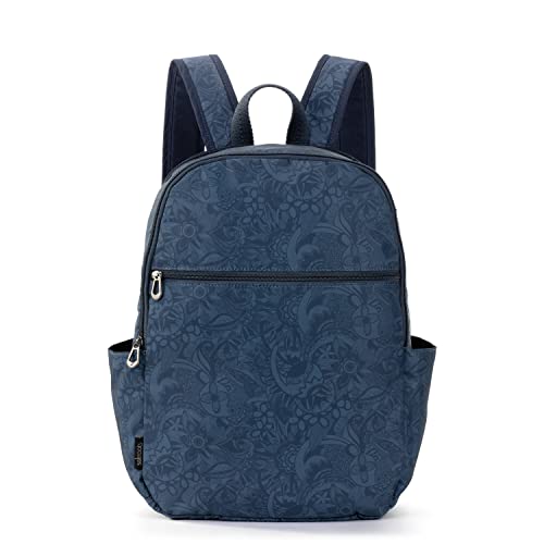 Sakroots Larchmont Backpack in Eco-Twill, Dual Adjustable Straps, Travel Friendly