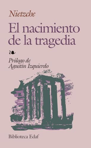 El nacimiento de la Tragedia [Spanish] 8441402914 Book Cover