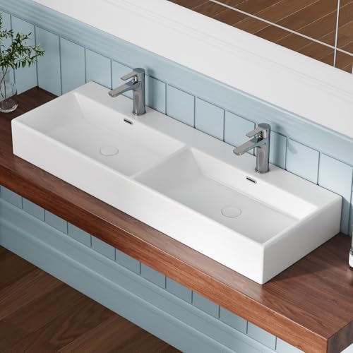 Eridanus 48" Ceramic Wall Mount Vessel Sink