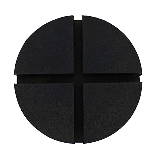 Abn 5-½In Large Jack Pad Universal Fit Cross Slotted Frame Rail Protector #TOP5