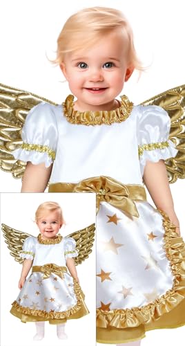 GUIRMA | Golden Angel Baby Fancy Dress Costume (18-24 Months