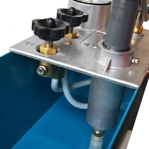 KATSU Druckprüfungspumpe Wasserpumpen, Manuell Handbetrieben Hydraulisch 12L 0-50Bar Leckagetester für die Inspektion der Installation von Heiß- und Kaltwasserrohrsy Stemen 318923