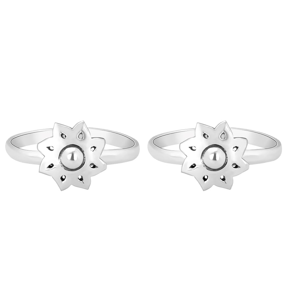 GIVA 925 Silver Enchanting Floral Toe Rings| Toe Rings for Women and Girls | With Certificate of Authenticity and 925 Stamp | 6 Month Warranty* (B0CFYC4PD4) Amazon Price History, Amazon Price Tracker