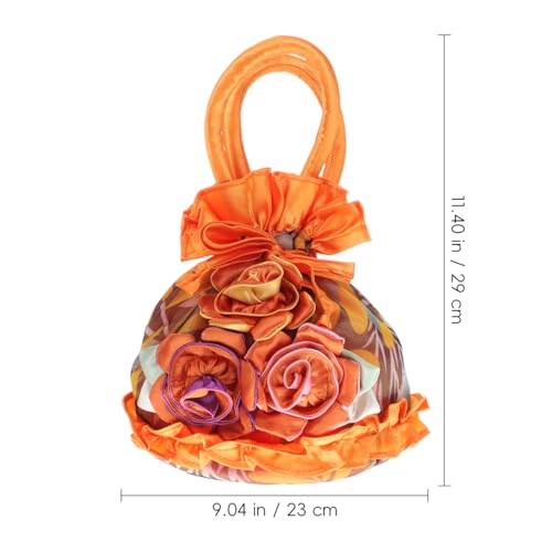 Bolso Holibanna para mujer en color naranja miniatura 4
