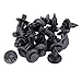 Produktbild vbncvbfghfgh 20pcs Auto-Motorrad-Verkleidungs-Clips Nieten gepasst für 6mm 8mm Loch Fastener Verkleidungs-Schwarz New Dropping Versand