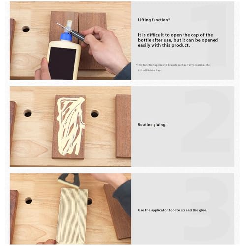 Spatule réutilisable pour application du bois en menuiserie maison - 5