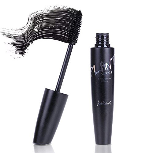 Mascara, Waterproof Mascara, Voluminous and Lengthening Lashes, Clump-free & Smudge-proof, Intense Black by HeyBeauty