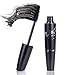 Mascara, Waterproof Mascara, Voluminous and Lengthening Lashes, Clump-free & Smudge-proof, Intense Black by HeyBeauty