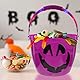 Toyvian Halloween- Kürbis- Eimer Beleuchteter Kürbis- Eimer Kunststoff- Kürbis- Süßigkeits- Eimer Halloween- Süßigkeits- Eimer für Kinder Halloween- Süßes Oder Saures- Eimer