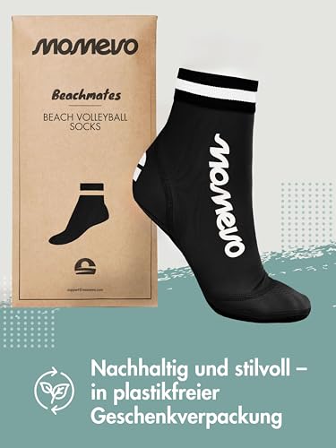Momevo Beachmates Beachvolleyball Socken - schützende Beachsocken aus Neopren und Elasthan - idealer Kälte und Hitzeschutz