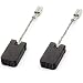 Produktbild Kohlebürsten Kohlen für Bosch 6x10x17mm GWS 13-125 / GWS 13-125 CI/GWS 13-125 CIX/GWS 13-125 CIE mit Abschaltautomatik 1607000V37