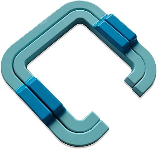 Bequilter 2pcs/Set Quilting Fabric Grip Quilting Hoop for Free Motion Quilting-Essential Guide for All Types of Fabric