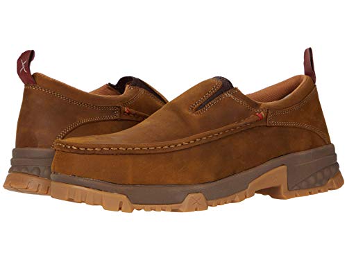 Image of Twisted X Mens Composite Toe Slip-on Driving Moc Work Shoe