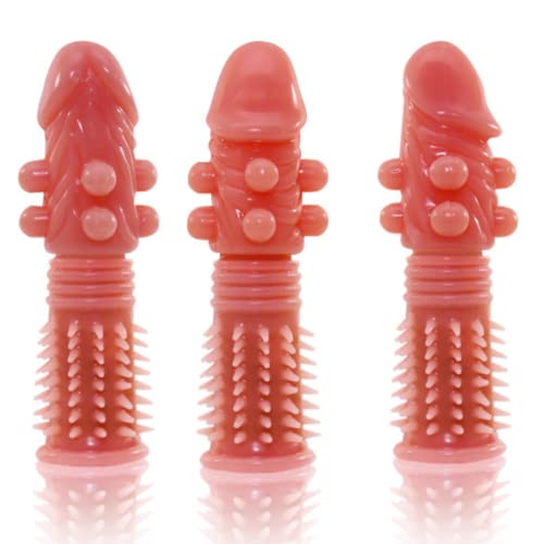 Capa Peniana com estimulador de clitoris 13x3,5cm em latex