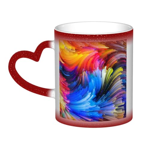 �}�O�J�b�v 330ml �ϐF�J�b�v ����J�b�v �_�C�������h �y�C���e�B���O ���邢�F Red