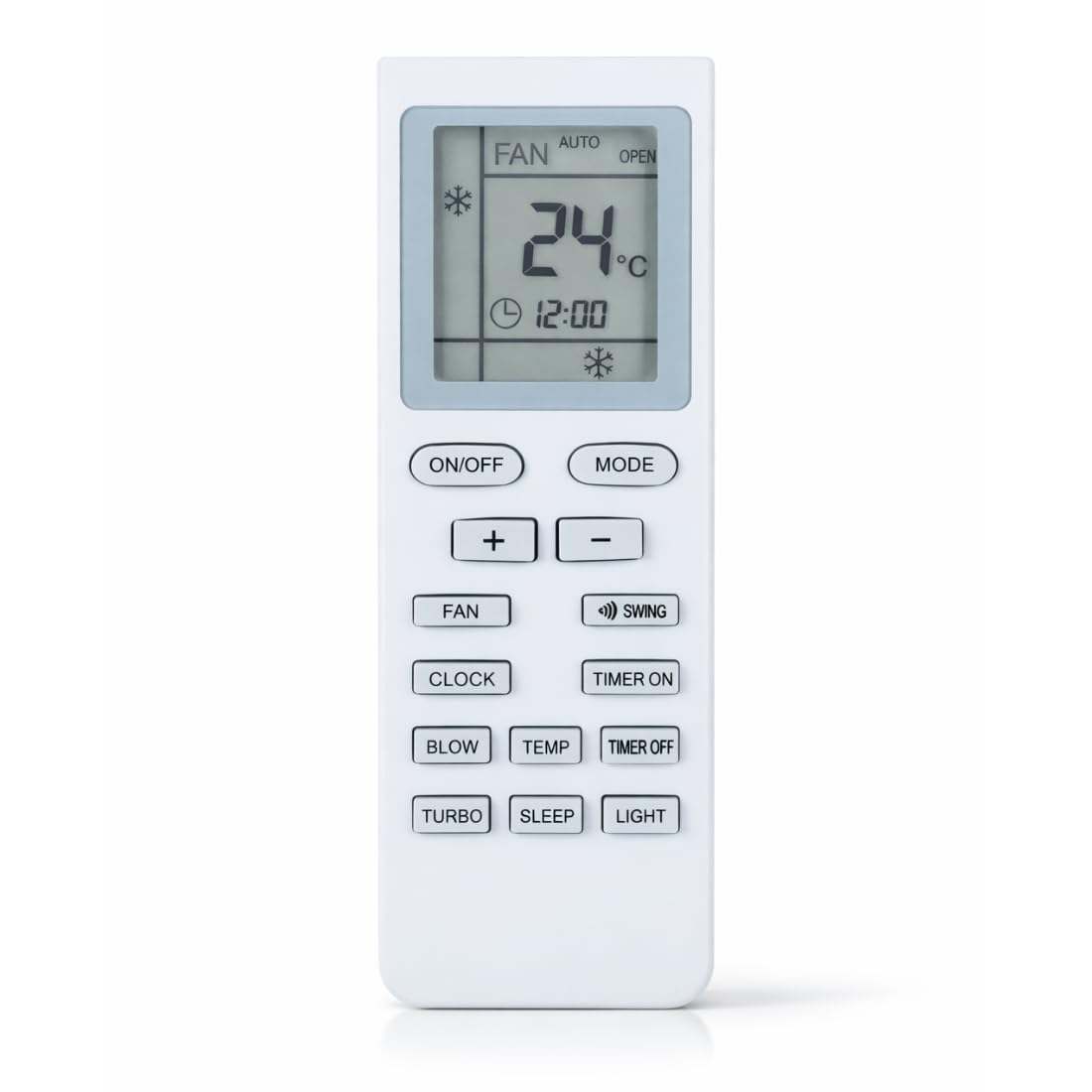 Voltas AC Remote 1.5 Ton & 1 Ton AC | Replacement Remote Compatible for Voltas | Universal AC Remote Model 18A | Works with Split & Window AC | Matches Original Remote-image-2