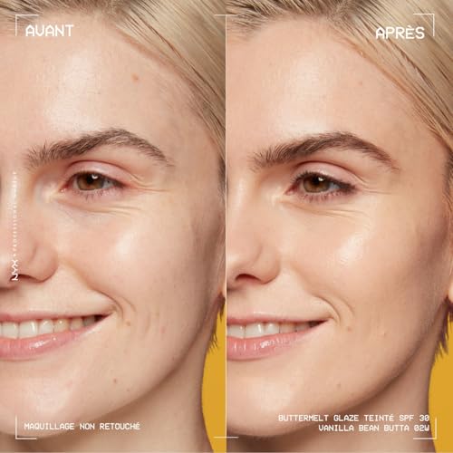 NYX Professional Makeup Buttermelt Glaze Fond de Teint SPF30 30ml