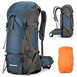 Durable 70L Hiking Camping Backpack with...