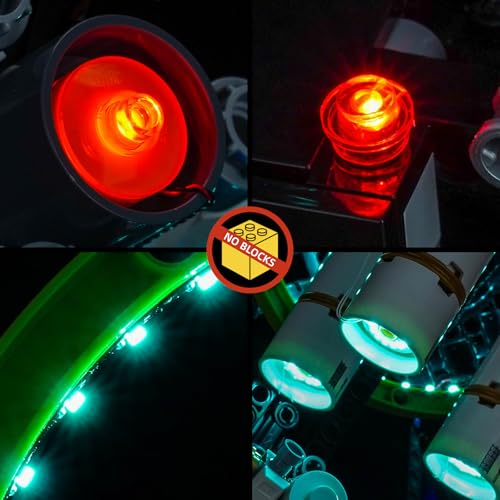 Image of BrickBling Classic Version Light Compatible with Lego Project Hail Mary | 11389,Rich Light Distribution,High-Impact Display Glow,Lights Only, Not Come with Model