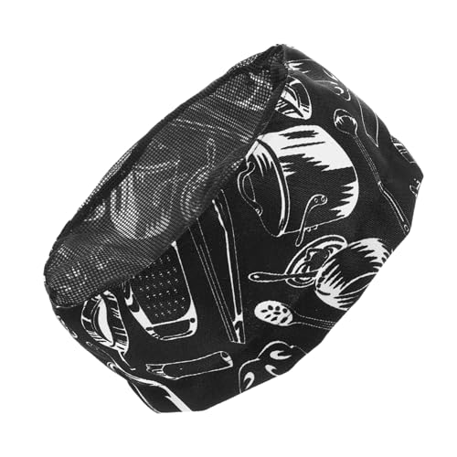 BESPORTBLE Sombrero De Cocinero Gorra De Cocinero Transpirable Gorro De Cocinero para Cocinar Sombrero De Chef De Cocina Sombreros De Trabajo De Cocina Accesorios para Cocineros Poliéster