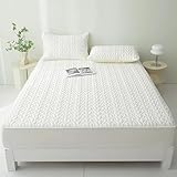 literie d'hôtel à prix abordables : vous adorerez vous étendre sur votre lit double chaque nuit lorsqu'il est recouvert d'un drap-housse de qualité hôtelière qui est doux, confortable, rafraîchissant et respirant. dites adieu aux nuits de sommeil agitées causées par des démangeaisons et des matériaux inconfortables lorsque vous serrez votre lit double avec ce drap à poche profonde et doux au toucher. ce drap-housse vous offre du luxe sans le prix du luxe.