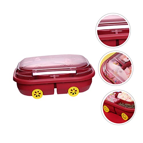 DOITOOL 1Pc Prato De Frutas Para Carro Desenhos Animados Caixa De Presente De Doces Bandeja De Fruta