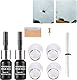 Windschutzscheiben Reparaturset Werkzeug,Repair Scheibenreparatur Set,Auto Windshield Repair Kit,Glas Reparatur Flüssigkeit,Auto Glas Windschutzscheibe Reparatursatz Windschutzscheiben Reparatur