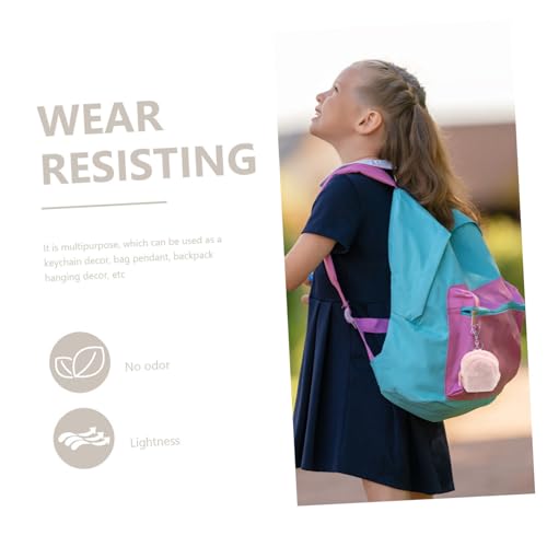 BESTYASH Plush Coin Pouch Small Purse for Girls Teen Wallet Plush Bag Keyring Pouch2