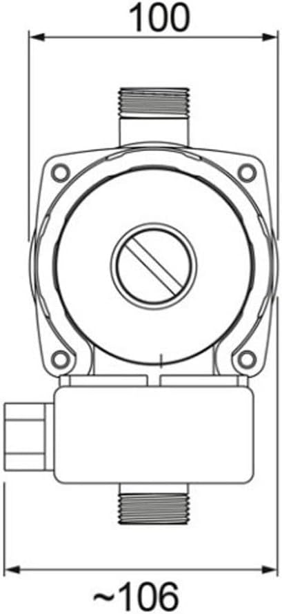 Pressurizador de Água Pl12 12 MCA 220V, Lorenzetti, 7541021, Vermelho/Preto, Pequeno