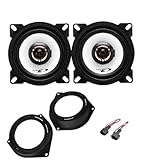 Kit 2 Casse Posteriori Alpine SXE-1025S Per Fiat Bravo Dal 2007 In Poi Con 2 Supporti Posteriori e 2 Connettori